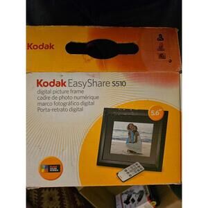 Kodak Easyshare S510 Digital Photo Frame ~New Open Box